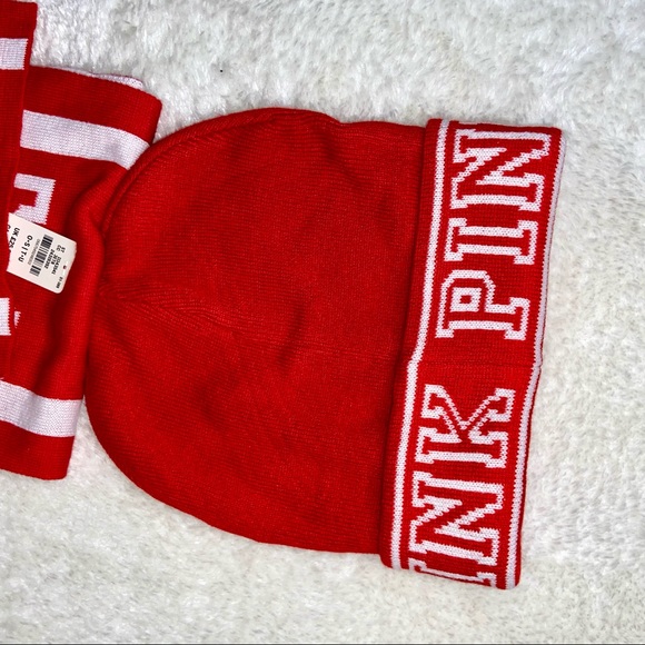 NWT Pnk Scarf and Hat set - Picture 6 of 8